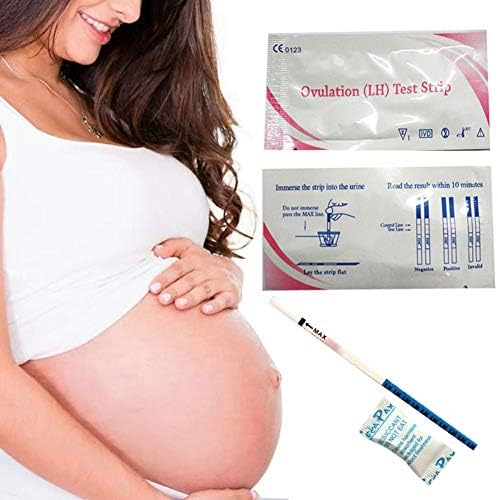 JZTRADING Ovulation Detector Test Earlier Detection Urine Test Strips Accuracy Ovulation Test Tool Disposable LH Ovulation Earlier Detection