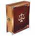 Grimoire Deck Box, Legion - Wooden Spellbook Style Large Capacity Trading Card Deck Storage (800 to 1000 Cards) for MTG Magic the Gathering, Yugioh, Pokemon | Gift Item for Commander, Edh, Modern Play