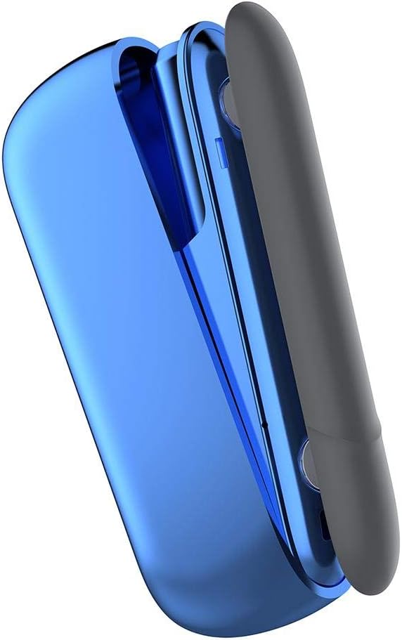Earthily 6 Colors Clear PC Hard Protective Cap Case Side Cover Magnetic Side Cover E Cigarette Accessories Replaceable Outer Case for IQOS 3.0 Carrying Protective Anti Knock Case Cover like-minded