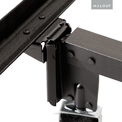 STRUCTURES STEELOCK Super Duty Steel Wedge Lock Metal Bed Frame - LIFETIME...