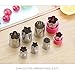 Vegetable Cutter Mold,Stainless Steel Mini Cookie Cutters Slicer,8 PCS