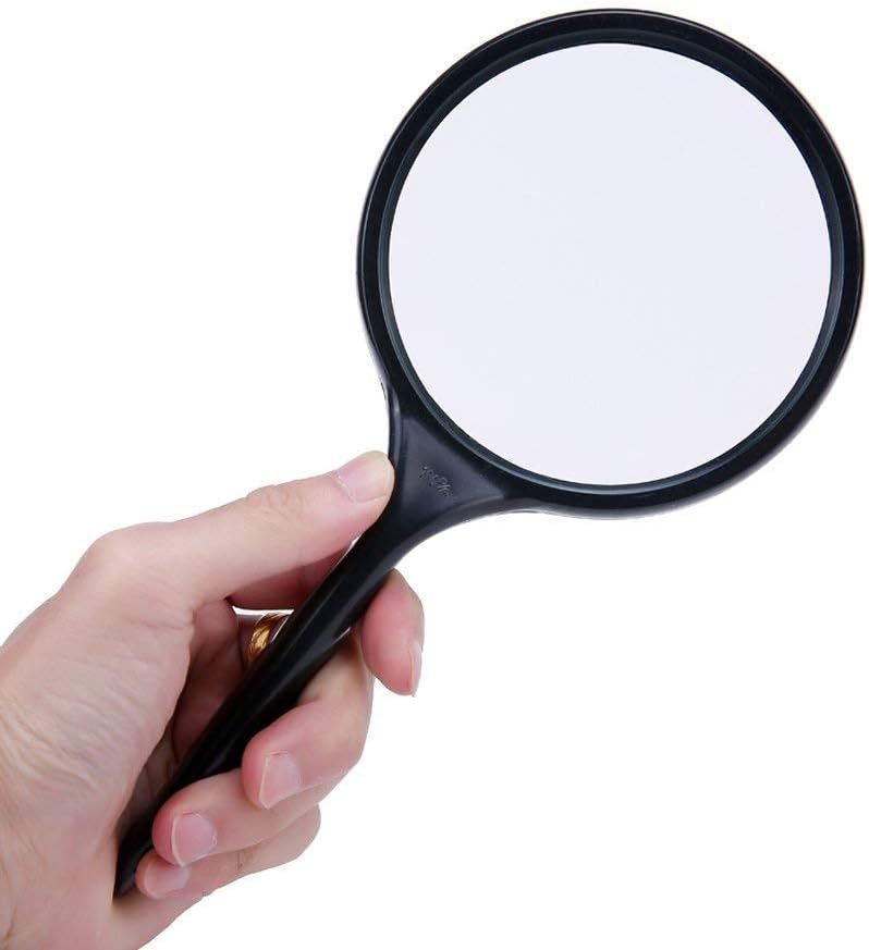 Magnifiers, Handheld High Definition Glass Optical Easy to Read 10 Times