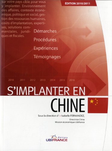 S'implanter en Chine