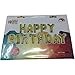 Mcolour Balloon 16 Inch Golden Happy Birthday Helium Foil Balloons for Party Supply