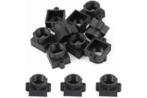 AKOAK 12 Pack M12 20MM Hole Spacing Interface Plastic CCTV Security Camera Lens Holder PCB Board Module Lens Mount Connector