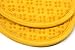 Sticky Toffee Oven Mitt and Pot Holder Set of 3 – Yellow Non-Slip Kitchen Hot Pads and Mitts with Silicone Grip, 100% Cotton Shell, Oeko-Tex Cotton
