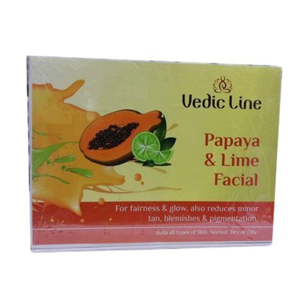 vedic line papaya facial kit