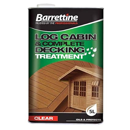 Amazon Com Barrettine Log Cabin Treatment 5l By Barrettine Home