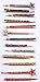 L.A. Girl Matte Pigment Gloss Set of 3 with Glamorous Hair Pin and 3 curl max packets (Fantasy, Dreamy,Fleur)