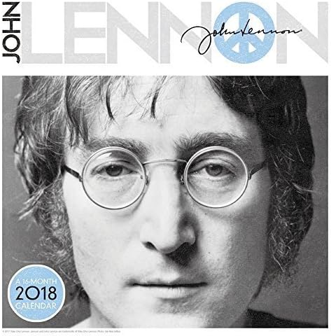John Lennon Calendar 2018 -- Deluxe Beatles John Lennon Wall Calendar (12x12)