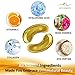 Under Eye Mask for Dark Circles - 24K Gold Collagen Eye Patches for Moisturizing & Reducing Dark Circles | Remove Eye Bags & Puffy Eyes,Smoothing Skin, Natural Lift | 15 Pairs                           