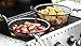 Outset 76182 Chef's Jumbo Outdoor Grill Basket and Skillet with Removable Handles