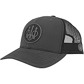Beretta Men's Js Trucker Hat - Mesh Back Adjustable Snapback Pre-Curved Visor Cap, One Size Fits All