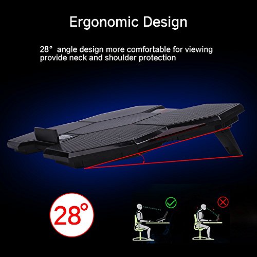 2 Laptop+Cooling+Nobebird+Cooler+Adjustable