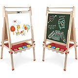 melissa & doug double sided wooden art easel