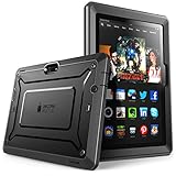 Fire HDX 8.9 Case, SUPCASE [Heavy Duty] Fire HDX 8.9 Case (4th Generation) [Unicorn Beetle PRO Series] Full-body Rugged Hybrid Protective Case Cover for Fire HDX 8.9, Black/Black