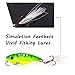 Sougayilang Spinner Spoon Blade Swimbait Freshwater Saltwater Fishing Tackle Lures and Baits-4pcs