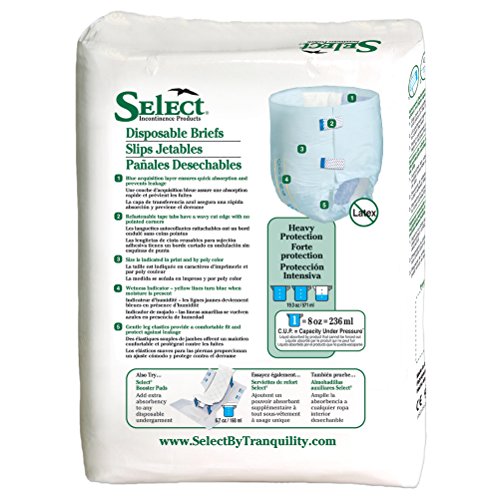 Principle Business Enterprises Select Disposable Briefs Elderly