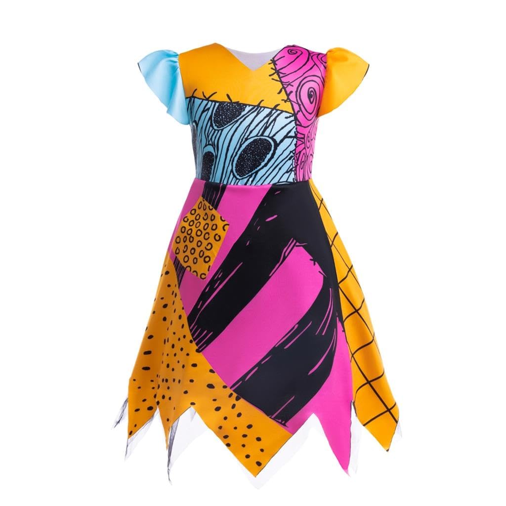 Lito Angels Sally Fancy Dress Up Halloween Christmas Costume Party Outfit for Kids Girls Age 3-4 Years (Tag Number 120) — image 1