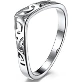 Jude Jewelers Stainless Steel Knot Pattern Chevron Style Wedding Promise Statement Anniversary Valentines Ring