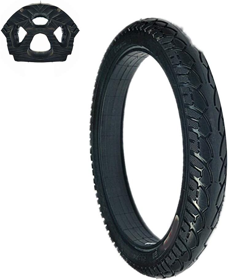 SUIBIAN Electric Scooter Tire, 18x1.75/2.125 Explosion-proof Hollow Tire, Solid Honeycomb Shock Absorption Hole, Non-slip and Wear-resistant, Maintenance-free