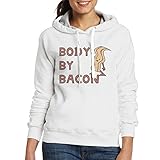 XLTFFCK Female Models Long Sleeve Sweater Body Bacon Pig Pork TakeoffFashion Casual Sweater Hooded Sweatshirt For Mens