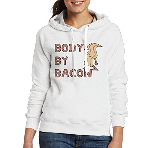 XLTFFCK Female Models Long Sleeve Sweater Body Bacon Pig Pork TakeoffFashion Casual Sweater Hooded Sweatshirt For Mens