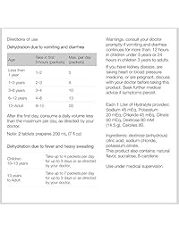 Hydralyte – Polvo electrolito oral, fórmula de hidratación en movimiento, 10856069006036, Paquete de 1,...