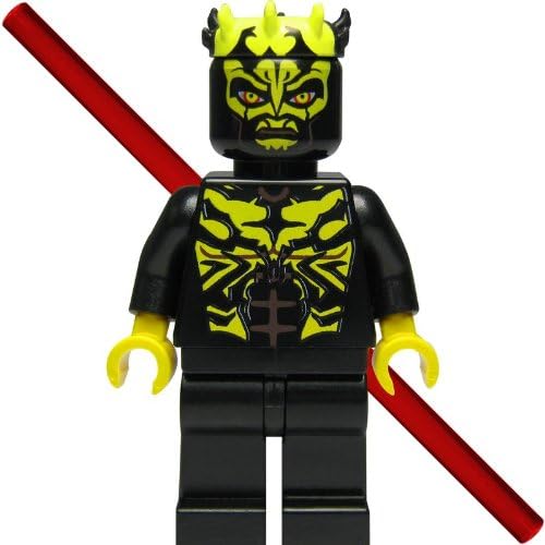 LEGO Star Wars Figur Savage Opress (Sith, Zabrak) mit Doppellaserschwert und Hornkranz