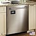 KIWE HOME Double Sided Dishwasher Magnet - Clean Dirty Reversible Flexible Flip 3x4 inch Big Size Flipside Black and White Simple Design Perfect Kitchen Addition Premium Flip Sign Indicator