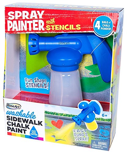 RoseArt Washable Sidewalk Chalk Spray Painter