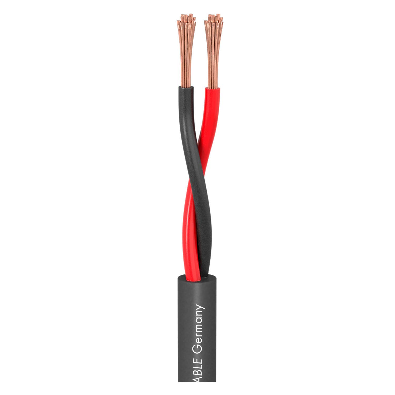 Sommer Cable Meridian SP 215 Loudspeaker Cable 2 x 1.5 mm² High-Purity Copper OFC Black 10 m
