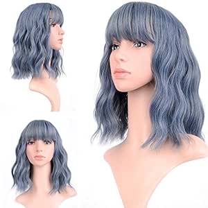 amazon wigs with bangs