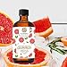 Florona Grapefruit Essential Oil 100% Pure & Natural - 4 fl oz, Hair, Face & Skin Care, Diffuser Aromatherapy, Massage