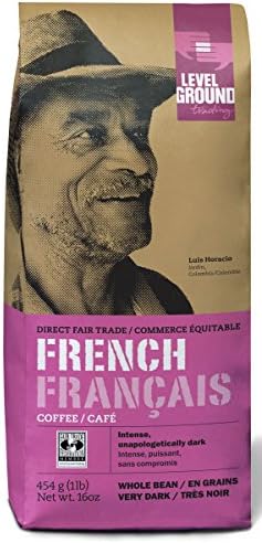 French Roast Single Origin Fair Trade Coffee Beans Colombia 1 lb 454 g