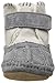 Robeez Girls' Galway Cozy Bootie Boot, Grey, 6-12 Months M US Infant