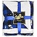 Catalonia Buffalo Plaid Sherpa Throw Blanket, Reversible Soft Warm Comfy Snuggle Micro Fleece Plush Throws for Bed Couch TV, 60x50 inches, Blue Checkered