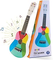 Play22 Kids Guitar Ukulele 17 Inch - 4 Strings Wooden Guitar Kids Ukulele Guitar Musical Instrument Musical To