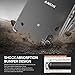 Xperia Z3 Plus Case - Ringke FUSION [All New Dust Cap & Drop Protection][Free Screen Protector&Back Film][SMOKE BLACK] Premium Clear Back Shock Absorption Bumper Hard Case for Sony Xperia Z3 Plus