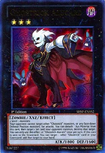 YU-GI-OH! - Ghostrick Alucard (SHSP-EN052) - Shadow Specters - Unlimited Edition - Ultra Rare