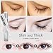 QBEKA Eyelash Growth Enhancer & Eyebrow Serum for Long, Luscious Lashes & Brows - Lash Serum with High Potency Natural Lash Growth Formula