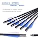 DMAR Crossbow Arrows Bolts Practice Arrows Hunting Archery Carbon Crossbow Bolt Lightweight Carbon Shafts Pack of 12pcs Carbon Spine 500 for Competition/Practice Hunting/Archery Accessories- 20 Inches