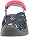 KEEN Rose Sandal (Toddler/Little Kid), Midnight Navy/Honeysuckle, 10 M US Toddler