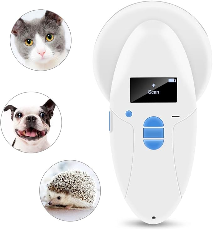 RFID Chip Reader Scanner 134.2Khz Animal Pet Microchip