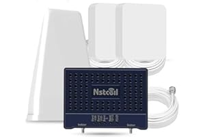 BOOSTHOME Cell Phone Booster for Home & Multi-Room, Up to 7,000 sq ft, Cell Phone Signal Booster for Band 66/25/2/4/5/12/13/17, Boost 5G 4G Data for All U.S. Carriers