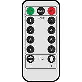 Dreamworth 8 Mode StringLight 13 Keys Remote Control Replacement