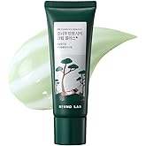 ROUND LAB Pine Cica Calming Cream Plus 60ml – Dual-Texture Soothing Cream for Blemish Care, Acne-Prone Skin Safe, Sebum & Oil Control, Intensive Calming, Strengthens Skin Barrier, Clear & Calm Finish