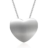 USHIGOO Pendant Necklace for Women, 925 Sterling Silver Jewelry Gift for Mom, Wife, Girlfriend, Valentine's Day, Birthday, Anniversary