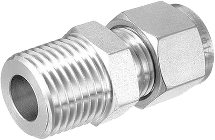 Conector De Tubo De Compresi n De Acero Inoxidable 304 Conector De 