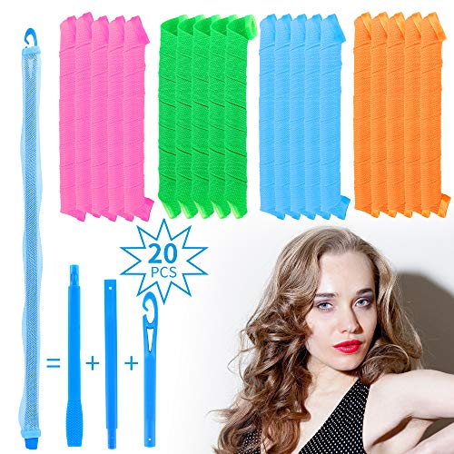 20-Pieces-Hair-Rollers-Spiral-Curls-Styling-Hair-Roller-Kit-20-Pieces-Magic-Hair-Curlers-and-1-Styling-Hook-for-Long-Hair-55cm21